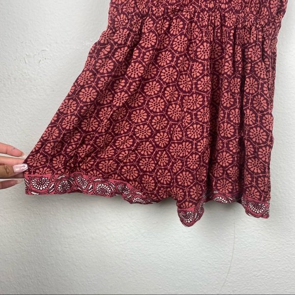 AEROPOSTALE Small Bohemian Romper Tie Back - Picture 9 of 10